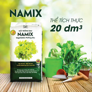 Đất chuyên trồng rau sạch cao cấp Namix bao 20dm3