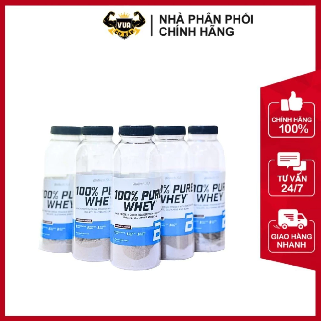 Combo 5 Chai Sample Pure Whey BioTechUSA Chai 28g