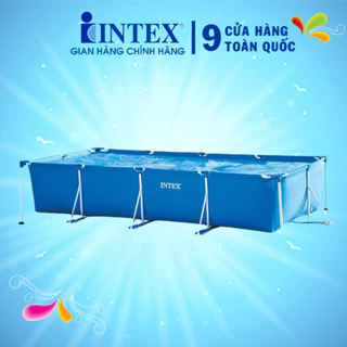 Bể bơi khung kim loại chữ nhật INTEX 28273