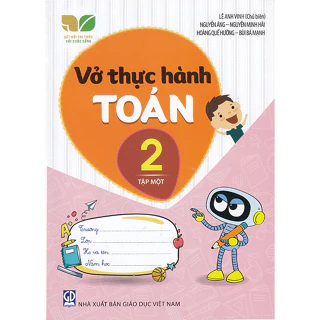 Sách - Vở thực hành Toán 2 tập 1 (kết nối tri thức với cuộc sống)