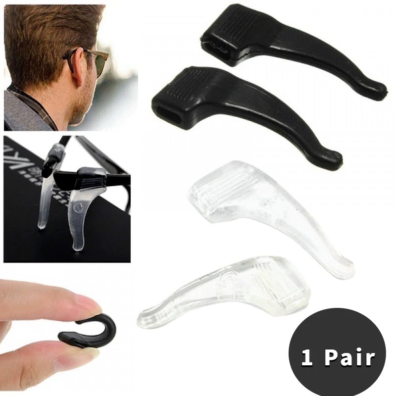 Móc gắn đeo Tai Silicon giúp bảo vệ kính không bị rơi khi hoạt động mạnh có thể dùng cho gọng nhựa và kim loại