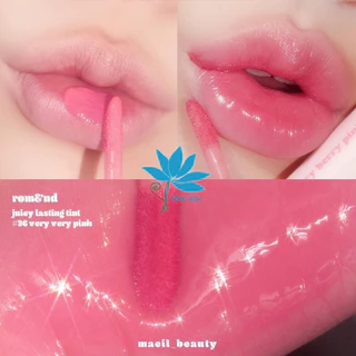 Son Romand Bóng Juicy Lasting Tint Màu Juicy  26 Very Berry Pink Hồng Baby 5ML [CHÍNH HÃNG CHECK HIDDEN TAG]