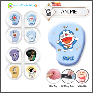 Lót Chuột Anime Mouse Pad Silicon 3D Cute Có Đệm Tay ( Tổng Hợp Di Chuột Hoạt Hình Dễ Thương Chống Trượt lotchuot )