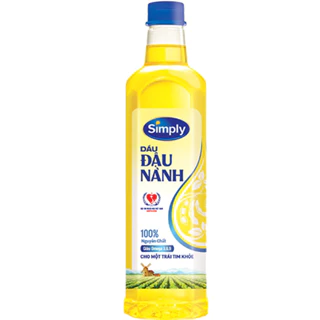 DẦU ĂN ĐẬU NÀNH SIMPLY- chai 1lit