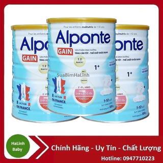 Combo 3 Lon Sữa Alponte Gain 1+ 800g [HSD 2026]