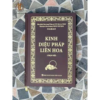 Sách - Kinh Diệu Pháp Liên Hoa Khổ A4