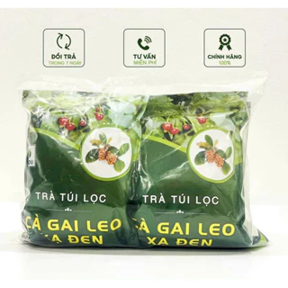 Trà cà gai leo xạ đen túi lọc Sadu giải độc gan, tăng cường chức năng gan, bảo vệ gan 250g