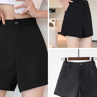 [HCM] Quần Shorts Nữ Quần Đùi Nữ Đen Hàng Công Ty Thiết Kế Cao Cấp