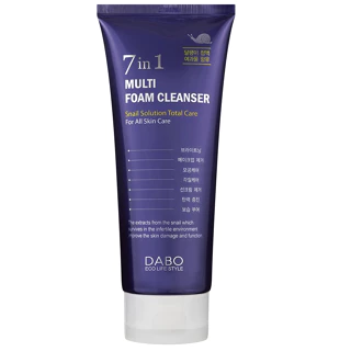 Sữa Rửa Mặt Dành Cho Nam Trắng Da, Ngừa Mụn Sạch Nhờn Đa Chức Năng DABO Multi Foam Cleanser 7IN1 180ml