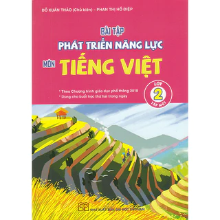 Sách - Bài tập phát triển năng lực môn Tiếng Việt 2 tập 1 (Kết nối)