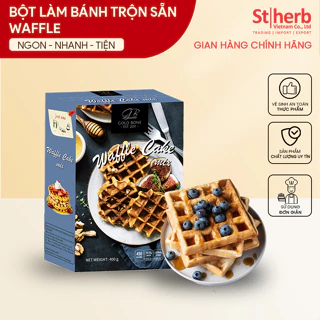 Bột Làm Bánh Waffle Trộn Sẵn Gold Bone 400G (Gold Bone Waffle Cake Mix 400G)