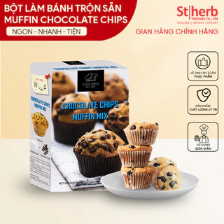 Bột Làm Bánh Muffin Sô Cô La Chips Thương Hiệu Gold Bone Trọng Lượng 400G