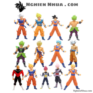 Mô hình Dragon Ball Tổng hợp các nhân vật Songoku Dragon Ball figure mô hình 7 viên ngọc rồng