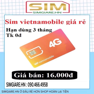 Sim Vietnamobile nhận mã code