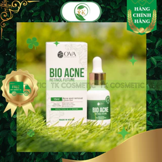 Serum Bio Acne giảm mụn mờ thâm lành tính chiết xuất thiên nhiên 15ml Ova Cosmetics [CÓ SẴN - SHIP NGAY]