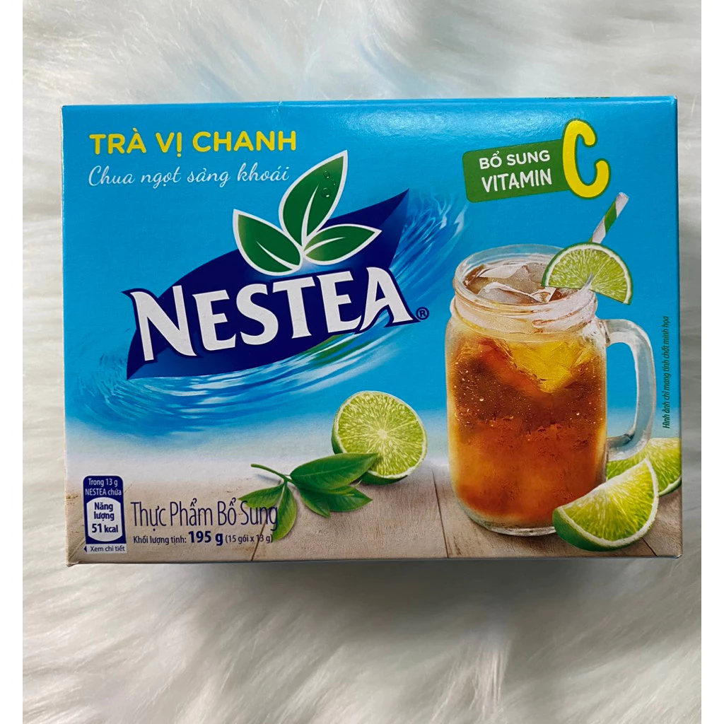 Trà vị chanh 195g (15 gói x 13g) - Nestea