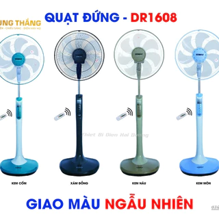 Quạt Đứng Senko DR1608 - Nhiều Màu - Có Điều Khiển - 3 Tốc Độ Gió - Hẹn Giờ Tắt - Bảo Hành 2 Năm