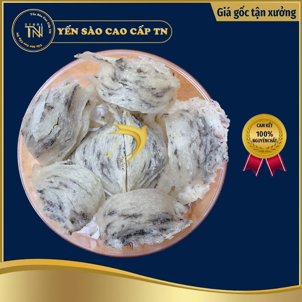 Tổ yến thô ít lông loại 1 TAI TO Nha Trang Khánh Hòa 10gr 20gr 30gr