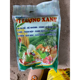 Vi lượng xanh gói 1kg chuyên dùng cho cây rau màu, lúa, cây lương thực