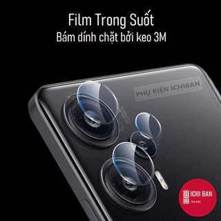 Miếng Dán Bảo Vệ Camera Redmi Note 12 Pro, Note 12 4G/ 5G, Note 12 Pro Speed/ Note 12 Turbo Trong Suốt Tránh Trầy Xước