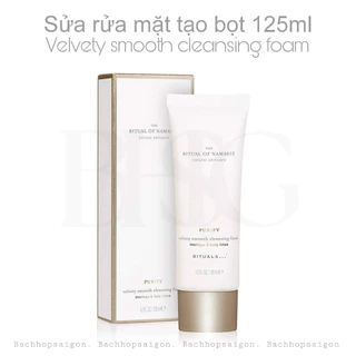 [bhsg] [Rituals] sữa rửa mặt tạo bọt làm sạch Rituals of namaste Cleansing foam 125ml