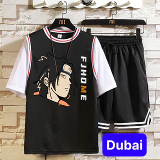 BỘ THỂ THAO NAM FIHOME, ĐỒ BỘ QUẦN ÁO MÙA HÈ CỘC TAY VẢI ĐẸP CAO CẤP MỚI - DUBAI FASHION