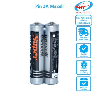 Pin 3A Maxell (1 Cặp) - Hàng chính hãng