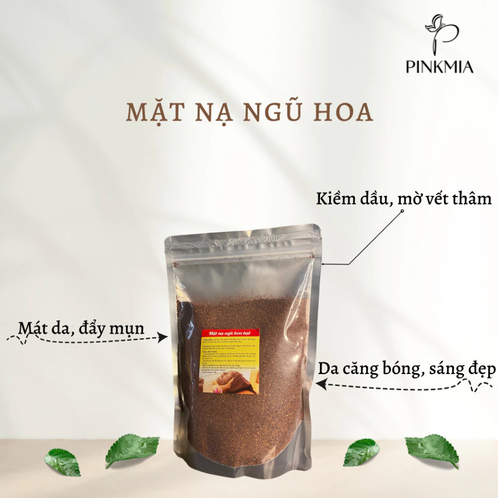 Mặt Nạ Ngũ Hoa, Hạt Ngũ Hoa - Hạt Đình Lịch Sạch Nguyên Chất Handmade