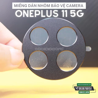 Miếng Dán Cường Lực Camera Bằng Nhôm ZACASE Bảo Vệ Oneplus 11 5G