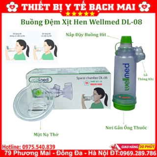 Buồng Đệm Xịt Hen Wellmed DL-08