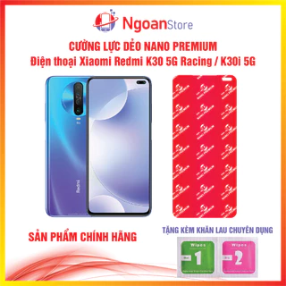 Cường lực dẻo Nano cho Điện thoại Xiaomi Redmi K30 5G Racing / K30i 5G - Ngoan Store