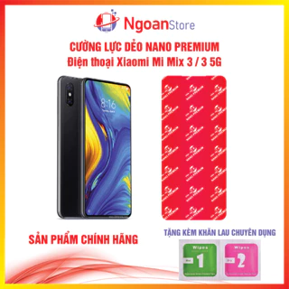 Cường lực dẻo Nano cho Điện thoại Xiaomi Mi Mix 3 / 3 5G - Ngoan Store
