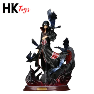 Mô hình Naruto ITACHI Akatsuki đế hắc hỏa cao 29cm hàng cực đẹp - Figure Naruto - có BOX