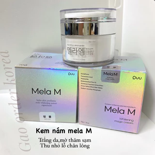 Kem nám Mela M - Mẫu mới của dòng kem nám Mela Q