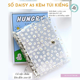 SỔ DAISY A5 KÈM TÚI KIẾNG