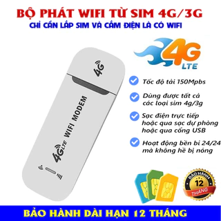 Cục phát wifi từ sim 4G, USB MODEM, USB wifi lắp sim 4G tiện lợi khi lắp trên ô tô, PC hay dùng trong gia đình