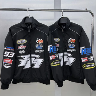 Áo khoác dù Fafic studio Racing Flag Jacket áo khoác racing jacket nam nữ KUN SHOP