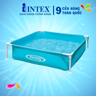 Bể bơi phao gia đình vuông chính hãng INTEX