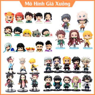 Mô hình Kimetsu No Yaiba figure Thanh Gươm Diệt Quỷ Demon Slayer Tanjirou chibi siêu dễ thương Mô Hình Giá Xưởng