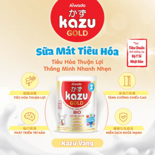 Sữa bột KAZU GOLD BIO 810g 0+,1+, 2+ (DATE MỚI)