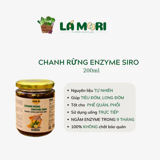 200ML Chanh rừng Ngâm enzyme 9 tháng tốt cho cổ họng, giảm đờm tốt cho sức khỏe - Lá Mori