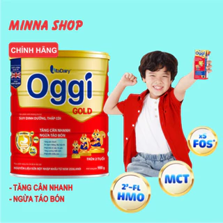 Sữa bột Oggi gold 900g (Tăng cân nhanh, ngừa táo bón)