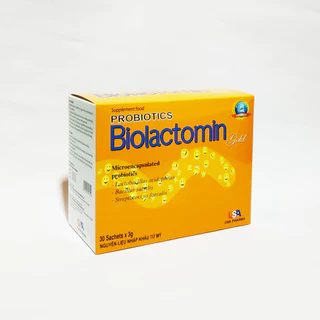 Cốm Ăn Ngon Biolactomin Gold - Giúp Bé Ăn Ngon Ngủ Tốt, Dễ Hấp Thu, Tốt Cho Tiêu Hóa - Tăng Cường Sức Đề Kháng - 30 Gói