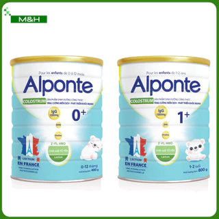 Sữa non Alponte Colostrum 800gr | 0+ ,1+ | chứa kháng thể IGg tăng cường miễn dịch cho trẻ | Alponte Milk