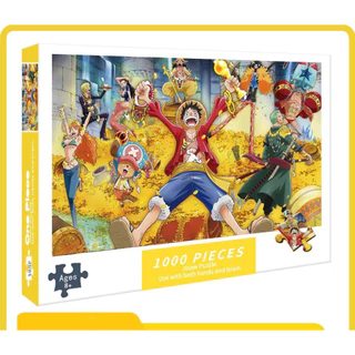 Tranh xếp hình cỡ lớn mẫu One Piece 1000 mảnh ghép thú vị chất lượng cao