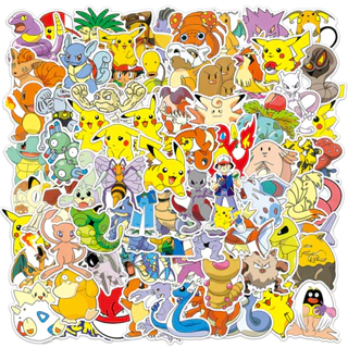 Set 50 hình dán trang trí POKEMON ( giao ngẫu nhiên)