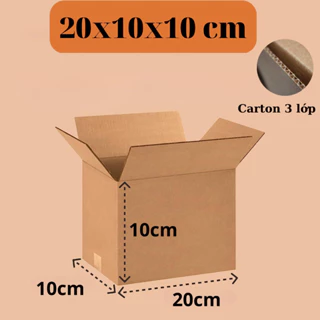 20x10x10 Combo 5 thùng carton đóng hàng