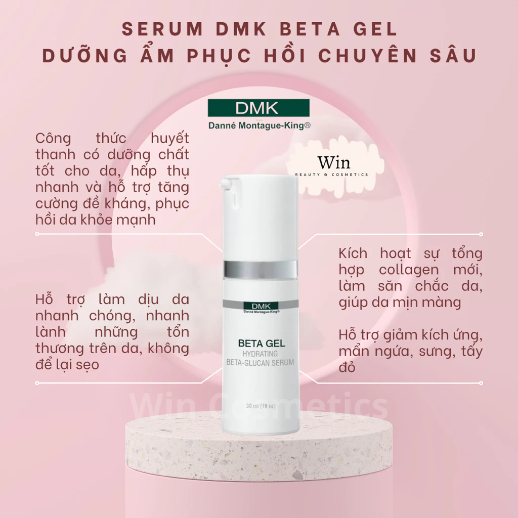 [Hàng công ty] Serum dưỡng ẩm DMK Beta Gel phục hồi chuyên sâu