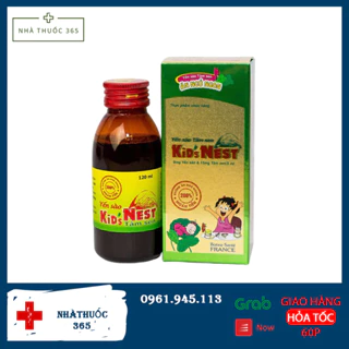 (CHÍNH HÃNG)Yến sào KID’S NEST Tâm Sen-giúp bé ngủ ngon (Lọ 120ml)