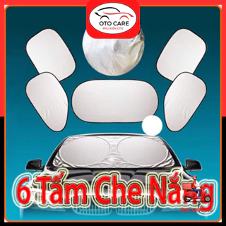 BỘ CHẮN NẮNG Ô TÔ 6 MIẾNG - BỘ 6 TẤM CHỐNG NẮNG Ô TÔ TIỆN LỢI